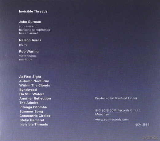 John Surman: Invisible Threads [CD]