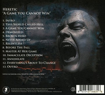 Heretic: A Game You Cannot Win (Limited Edition) (digipack) [CD]