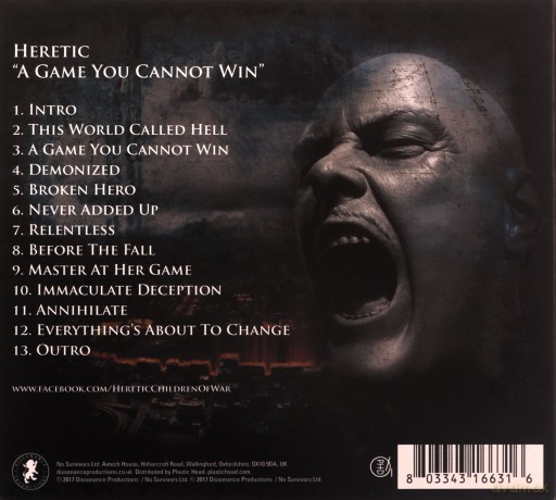 Heretic: A Game You Cannot Win (Limited Edition) (digipack) [CD]