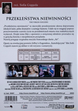 Przekleństwa niewinności [DVD]