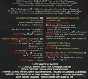 Les Menus Plaisirs De Louis XIV: De Paris A Versailes [10CD]