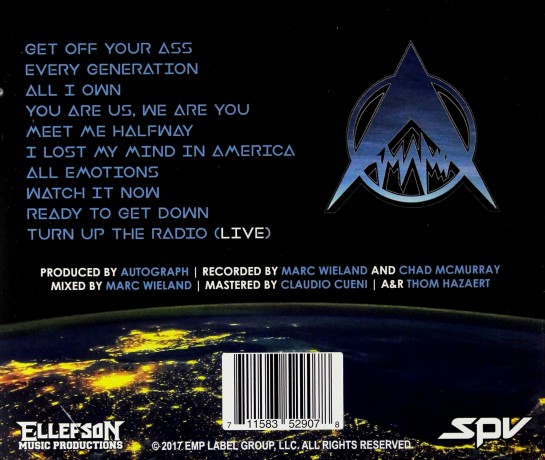 Autograph: Get Off Your Ass [CD]