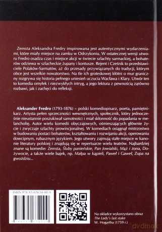 Zemsta. Lektura z opracowaniem - Aleksander Fredro [KSIĄŻKA]