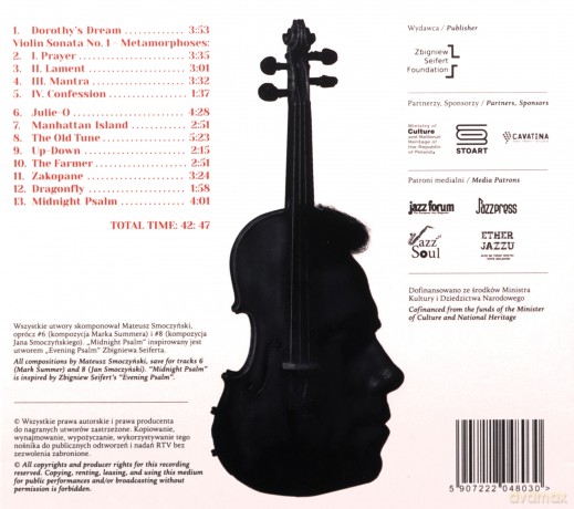 Mateusz Smoczyński: Metamorphoses [CD]