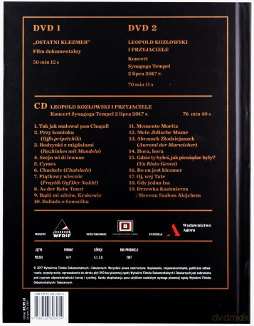 Leopold Kozłowski-Kleinman: Ostatni Klezmer [2DVD]+[CD]