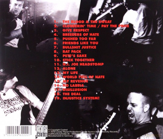 Sick Of It All: Blood, Sweat, And No Tears (Re-Issue) [CD]