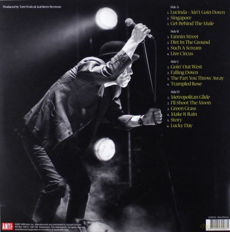 Tom Waits: Glitter And Doom Live (Remastered) [2xWinyl]