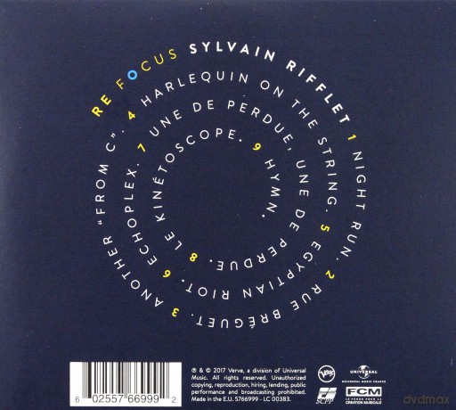 Sylvain Rifflett: Refocus [CD]