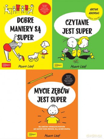 Jak być super Pakiet - Munro Leaf [KSIĄŻKA]