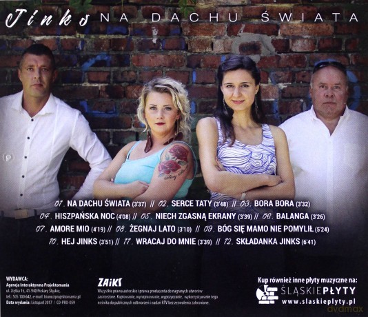 Jinks: Na dachu świata [CD]