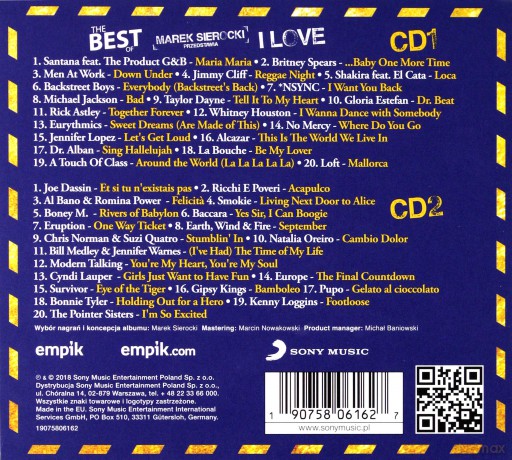 Marek Sierocki Przedstawia: I Love The Best [2CD]