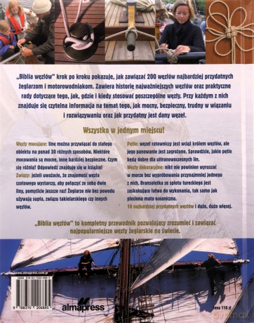 Biblia węzłów. 200 najbardziej przydatnych żeglarskich węzłów [KSIĄŻKA]