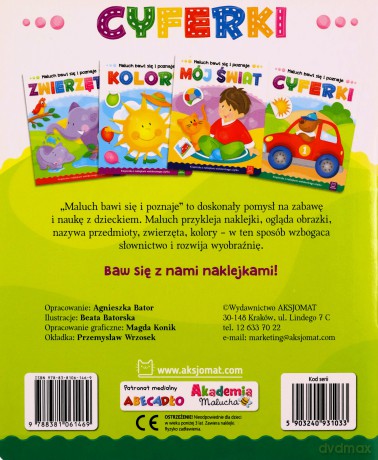 Maluch bawi się i poznaje. Cyferki [KSIĄŻKA]