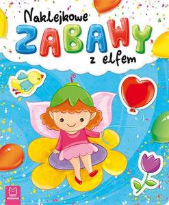 Naklejkowe zabawy z elfem [KSIĄŻKA]