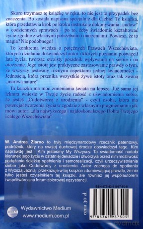Tworzenie cudów masz w swej naturze - W. Andrea Ziarno [KSIĄŻKA]