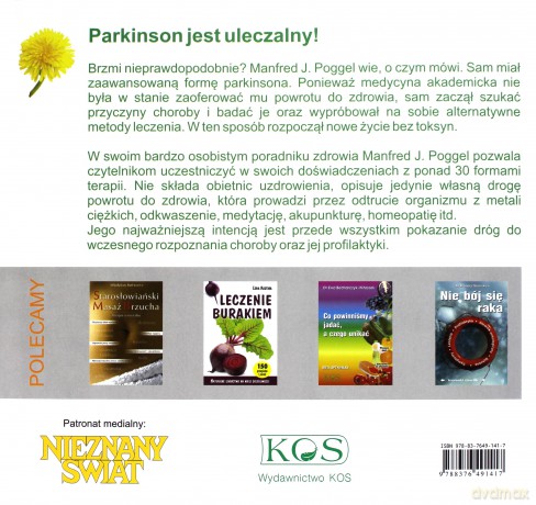Wyleczyłem się z Parkinsona - Manfred J. Poggel [KSIĄŻKA]
