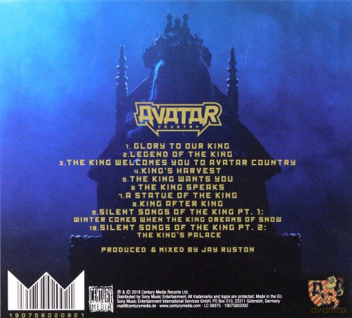 Avatar: Avatar Country [CD]