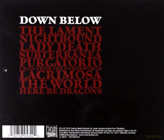 Tribulation: Down Below [CD]