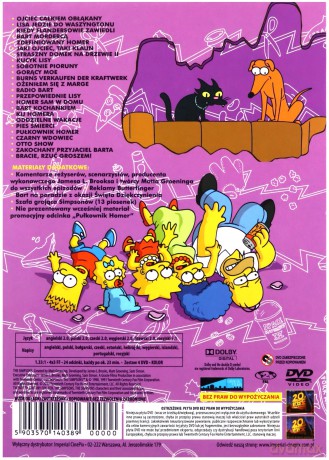 Simpsonowie sezon 3 [4DVD]