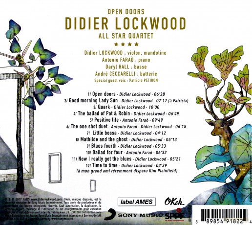 Didier Lockwood: Open Doors [CD]