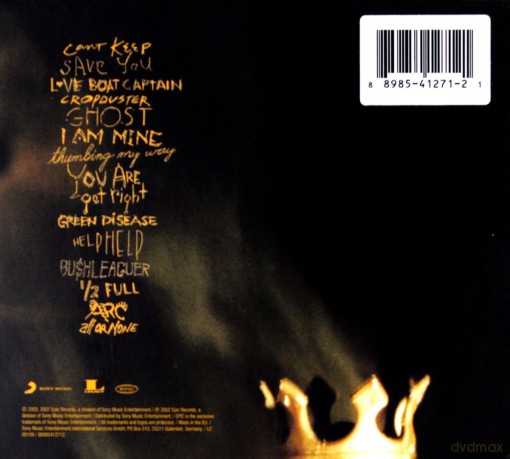 Pearl Jam: Riot Act [CD]