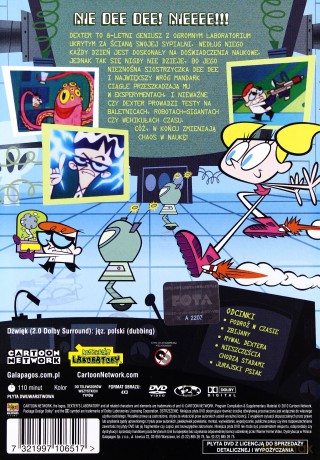 Laboratorium Dextera: Jaki cudny dzień na naukę! [DVD]