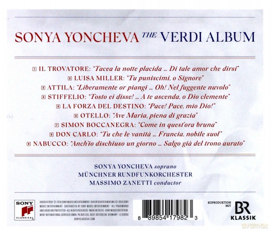 Sonya Yoncheva: The Verdi Album [CD]
