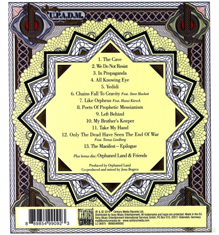Orphaned Land: Unsung Prophets And Dead Messiahs [2CD]