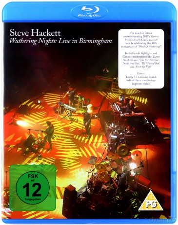 Steve Hackett: Wuthering Nights: Live in Birmingham [Blu-Ray]