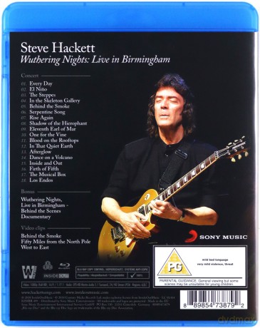 Steve Hackett: Wuthering Nights: Live in Birmingham [Blu-Ray]