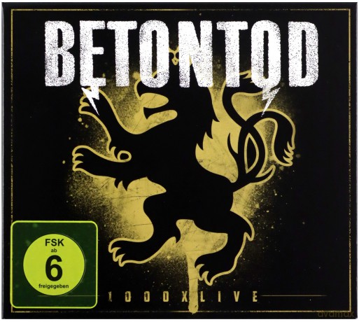 Betontod: 1000xLive [Blu-Ray]+[2CD]