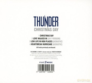 Thunder: Christmas Day (digipack) [CD]