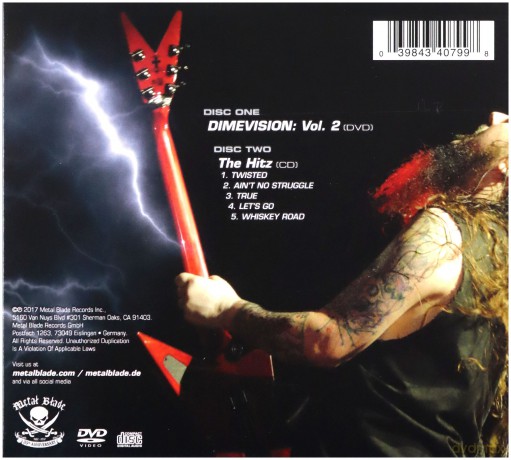 Dimebag Darrell: Dimevision vol. 2 (digipack) [DVD]+[CD]
