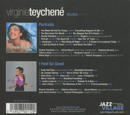 Virginie Teychene: Double Rainbow (digipack) [2CD]