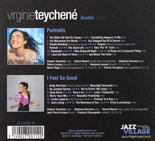 Virginie Teychene: Double Rainbow (digipack) [2CD]