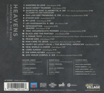 Raphael Imbert Project: Heavens (digipack) [CD]