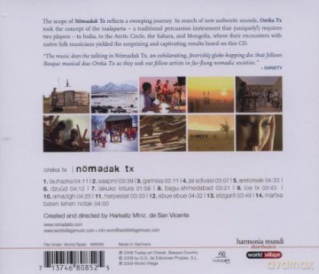 Oreka TX: Nomadak TX [CD]
