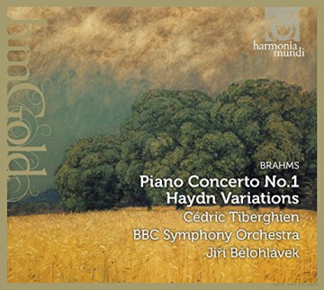 Brahms: Piano Concerto no 1 Tiberghien Belohlavek (digipack) [CD]