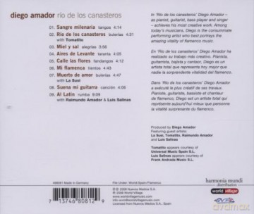 Diego Amador: Rio De Los Canasteros [CD]