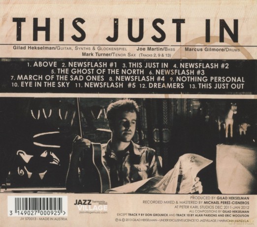 Gilad Hekselman: This Just In (digipack0 [CD]