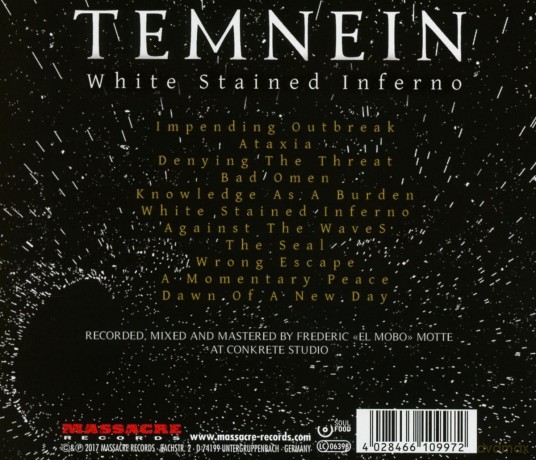 Temnein: White Stained Inferno [CD]