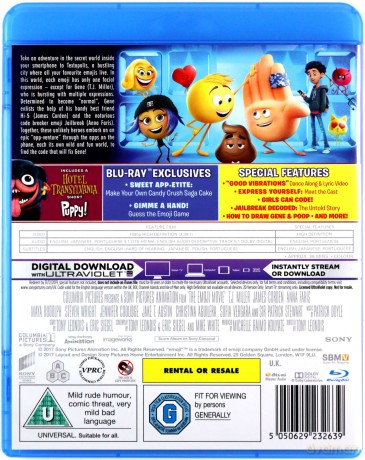 Emotki. Film [Blu-Ray]