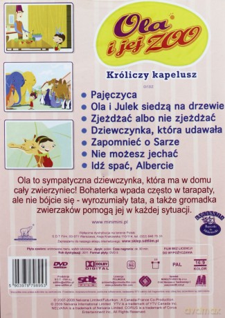 Ola i jej ZOO: Króliczy Kapelusz [DVD]