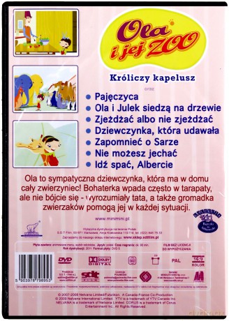 Ola i jej ZOO: Króliczy Kapelusz [DVD]