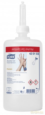 Tork Alkoholowy preparat w żelu do higienicznej i chirurgicznej dezynfekcji rąk