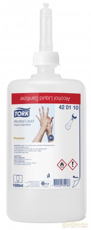 Tork alkoholowy preparat w płynie do higienicznej i chirurgicznej dezynfekcji rąk