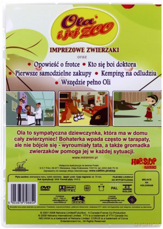 Ola i jej Zoo: Imprezowe zwierzaki [DVD]