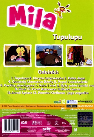 Mila 1: Tupulupu [DVD]