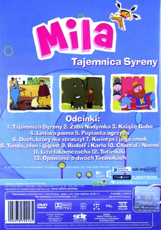 Mila 2: Tajemnica syreny [DVD]