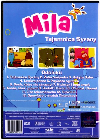Mila 2: Tajemnica syreny [DVD]